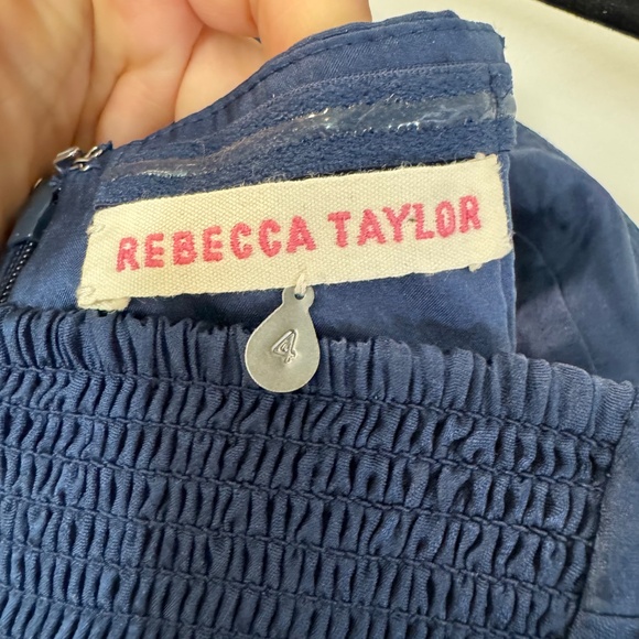 Rebecca Taylor Strapless Dress Size 4 - Picture 3 of 6